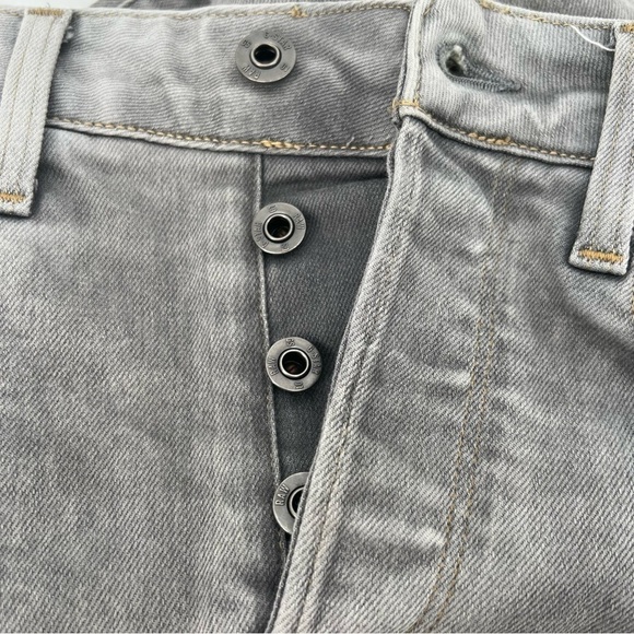 G-Star Raw Men's Gray 3301 Slim Button Fly Jeans Size 29 x 30 - Picture 5 of 6